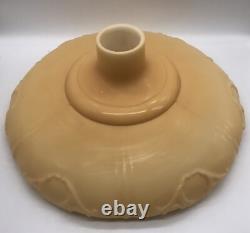 Vintage Art Deco Large Satin/Milk Glass Ceiling Light Fixture Lamp Shade Globe