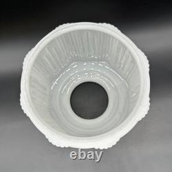 Vintage Art Deco Milk Glass Lamp Shade Light Cover Globe Retro Replacement