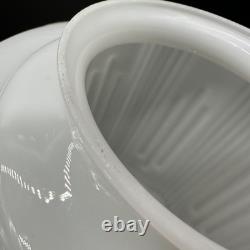 Vintage Art Deco Milk Glass Lamp Shade Light Cover Globe Retro Replacement