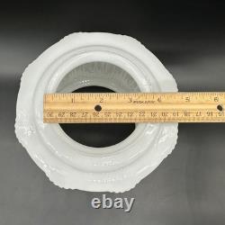 Vintage Art Deco Milk Glass Lamp Shade Light Cover Globe Retro Replacement