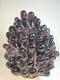 Vintage Art Noveau Czech Glass Grape Cluster Fruit Lamp Shade