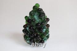 Vintage Art Noveau Czech Glass Grape Cluster Fruit Lamp Shade