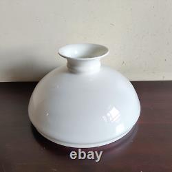 Vintage Beautiful White Glass Light Lamp Shade Lighting Collectible GL513