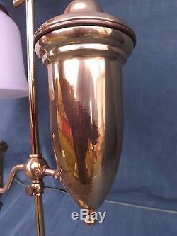 Vintage Brass 75TH Anniversary Aladdin Student Lamp Shade (L61)