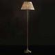 Vintage Brass Floor Lamp Standing Lamp With Gold Lamp Shade New
