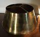 Vintage Brass Lampshade Shade For Tole Or Bouillotte Lamp Empire Style