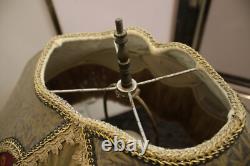 Vintage Bronze Coated Diane Goddess Sculpture with Custom Lamp Shade