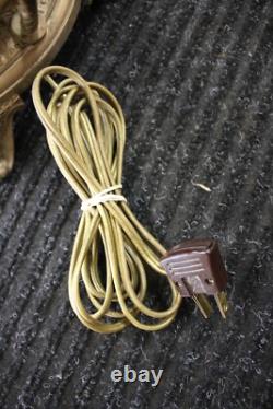 Vintage Bronze Coated Diane Goddess Sculpture with Custom Lamp Shade