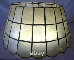 Vintage Capiz Oyster Shell Tapered McM Lamp Shade Replacement