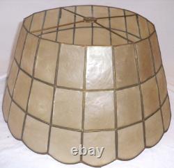 Vintage Capiz Oyster Shell Tapered McM Lamp Shade Replacement