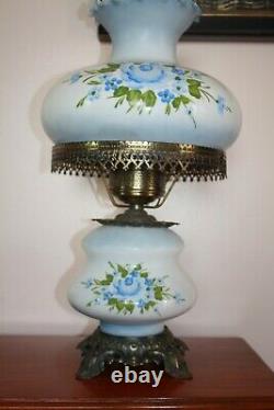 Vintage Carl Falkenstein Hurricane Gone with the Wind Table Lamp