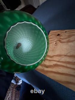 Vintage Cased Glass Pendant Lamp Shade