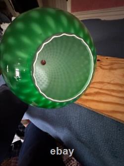 Vintage Cased Glass Pendant Lamp Shade