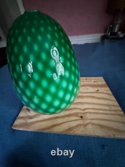 Vintage Cased Glass Pendant Lamp Shade