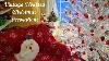 Vintage Christmas Retro Home Tour Pt 1 Goodwill Thrifted Holiday D Cor With Relaxing Music