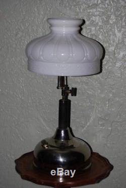 Vintage Coleman Quick-Lite Lamp, Lantern with 329 Lamp Shade Pat'd 1919