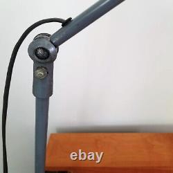Vintage Craftsman Industrial Machinist Lamp. Articulating Desk Lamp