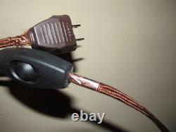 Vintage Cut Brass Color insert Middle Eastern Hanging Pendant Lamp Light Plug In