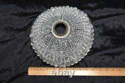 Vintage Czech Crystal Beaded Basket Lamp Shade or Ceiling Fixture