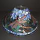Vintage Dale Tiffany Beautiful Large Lamp Shade With Dragonfly