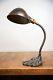 Vintage Desk Lamp Antique Bankers Lamp Industrial Light Art Deco Shade Gooseneck
