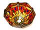 Vintage Dragonfly Tiffany Style Stained Glass Lamp Shade 10 (shade Only)