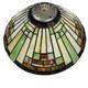 Vintage Emerson Tiffany Mission Style Glass Shade Only From A Lk32 Light Kit