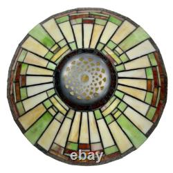 Vintage Emerson Tiffany Mission Style Glass Shade Only from a LK32 Light Kit