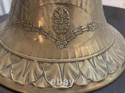 Vintage Empire Style Ornate Brass Shade Bouillotte/Oil 16 Lamp Metal Shade B69