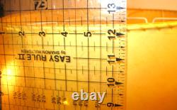 Vintage Fantastic Rawhide Leather Lamp Shade NICE