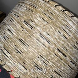 Vintage Fiberglass Lamp Shade MCM Retro 9 Tall X 17 Diam. Nice