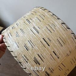 Vintage Fiberglass Lamp Shade MCM Retro 9 Tall X 17 Diam. Nice