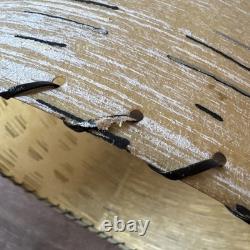 Vintage Fiberglass Lamp Shade MCM Retro 9 Tall X 17 Diam. Nice