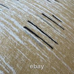 Vintage Fiberglass Lamp Shade MCM Retro 9 Tall X 17 Diam. Nice