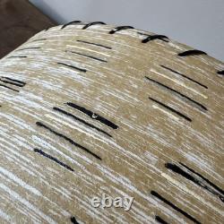 Vintage Fiberglass Lamp Shade MCM Retro 9 Tall X 17 Diam. Nice