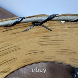 Vintage Fiberglass Lamp Shade MCM Retro 9 Tall X 17 Diam. Nice