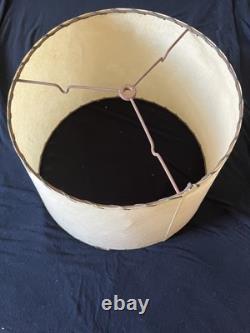 Vintage Fiberglass MCM Mid Century Lampshade 9x8x11.5