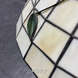 Vintage Floral Tiffany Style Stained Glass Pendant Hanging Lamp Light Shade 15