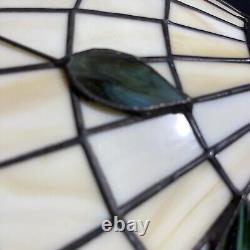 Vintage Floral Tiffany Style Stained Glass Pendant Hanging Lamp Light Shade 15