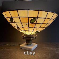 Vintage Floral Tiffany Style Stained Glass Pendant Hanging Lamp Light Shade 15