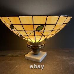 Vintage Floral Tiffany Style Stained Glass Pendant Hanging Lamp Light Shade 15