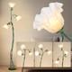 Vintage Flower Floor Lamp With Flexible Neck And 3 Color Temperatures (green)