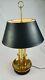 Vintage Frederick Cooper Three Candlestick Table Lamp With Original Signed Shade