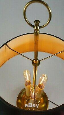 Vintage Frederick Cooper Three Candlestick Table Lamp with Original Signed Shade