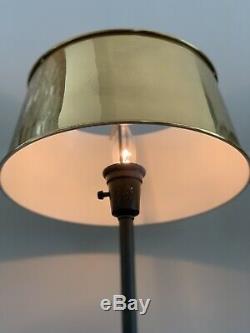 Vintage French Empire Bouillotte Lamp Shade Brass Metal Tole 13 More Avaialble