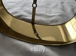 Vintage French Tole Brass Bouillotte Desk Table Floor Lamp Shade 17 X 10