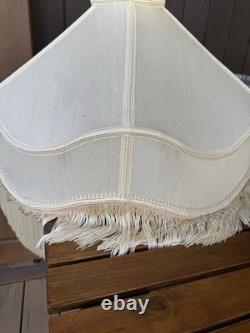 Vintage French Victorian Bell Lamp Shade Large