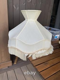 Vintage French Victorian Bell Lamp Shade Large