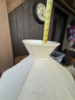 Vintage French Victorian Bell Lamp Shade Large