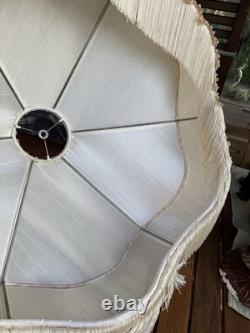 Vintage French Victorian Bell Lamp Shade Large